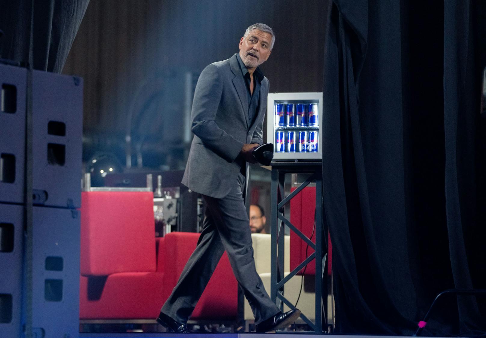 &nbsp;Schauspieler und Menschenrechtsaktivist George Clooney beim "4GAMECHANGERS Festival 2022" in Wien.&nbsp;