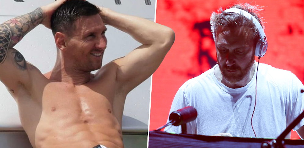 Lionel Messi, David Guetta