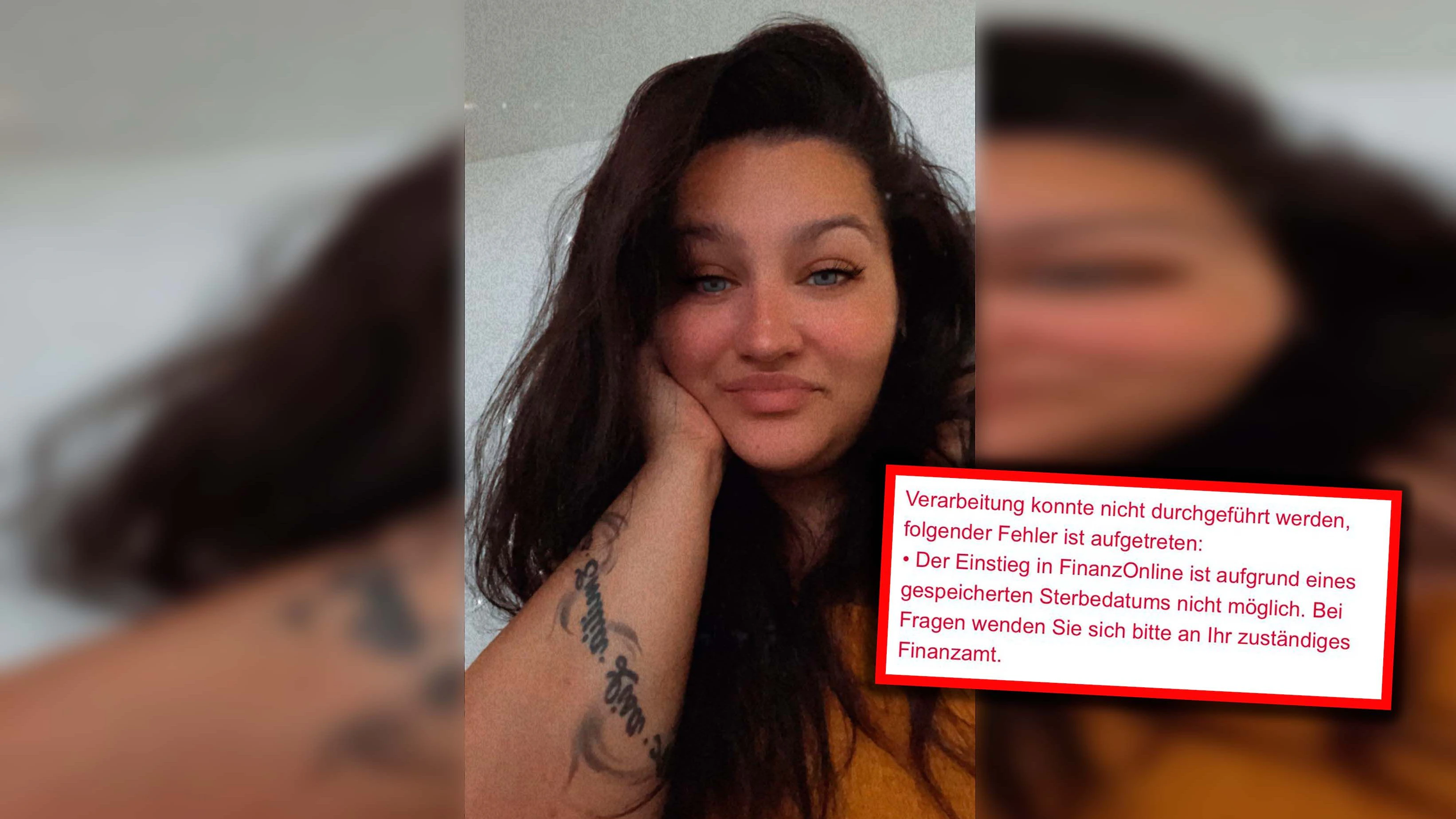 Für das Finanzamt ist Anita offensichtlich "tot".