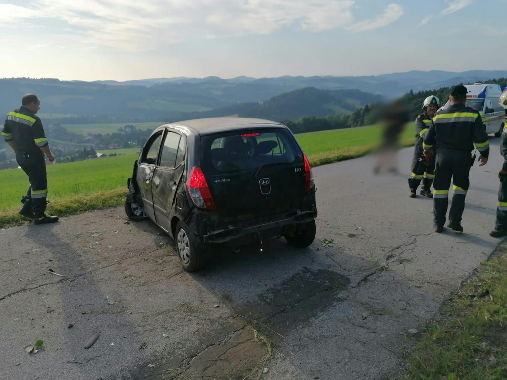 Im Raum Pinggau wurden bei drei Unfällen insgesamt sieben Personen teilweise schwer verletzt.