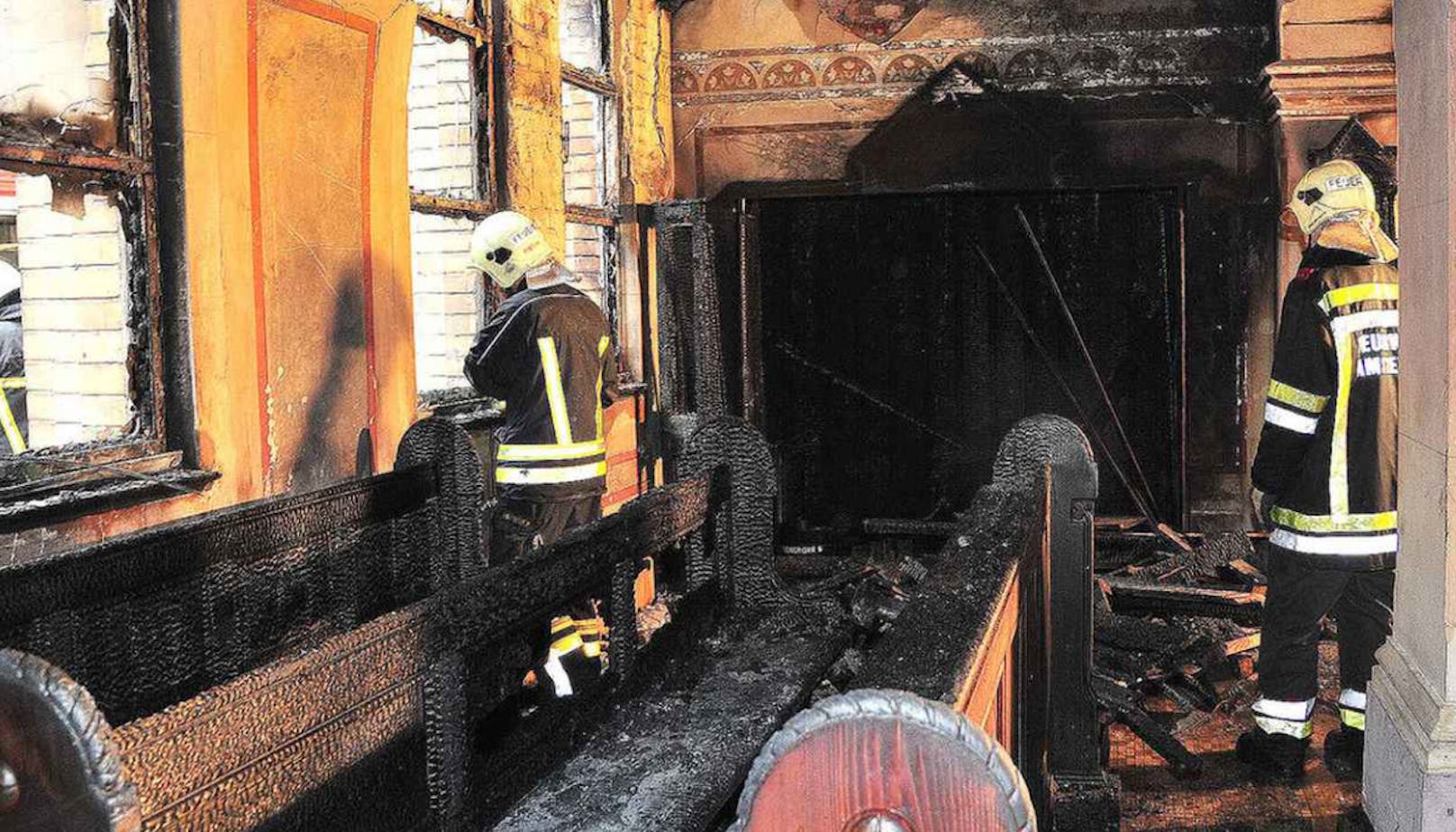 Brandstiftung in Kirchen in Amstetten vor 10 Jahren