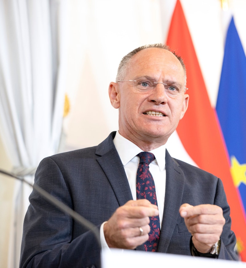 Minister Gerhard Karner.