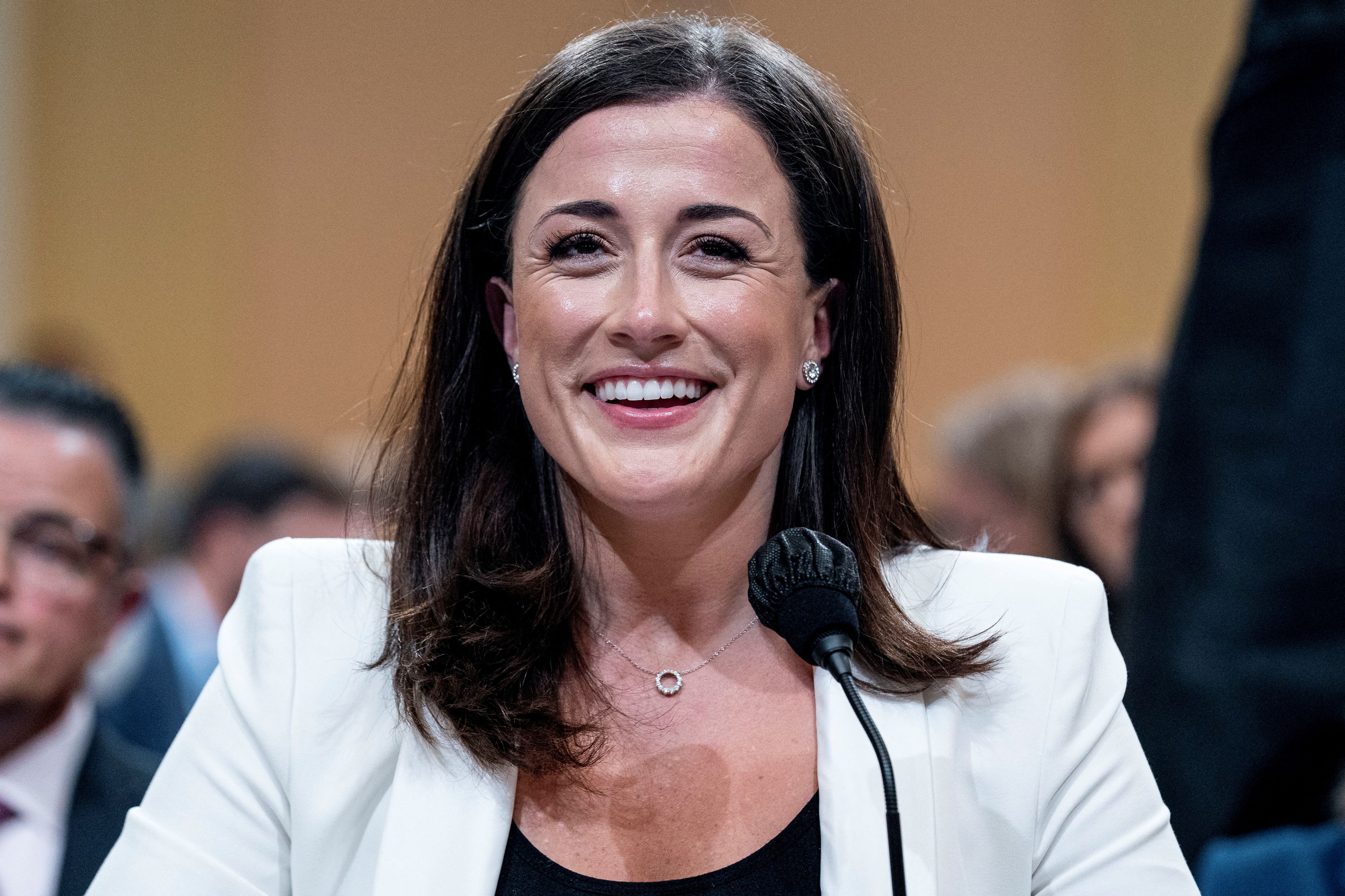 Laut Trump soll sie «psychische Probleme» haben: Cassidy Hutchinson. (28. Juni 2022)