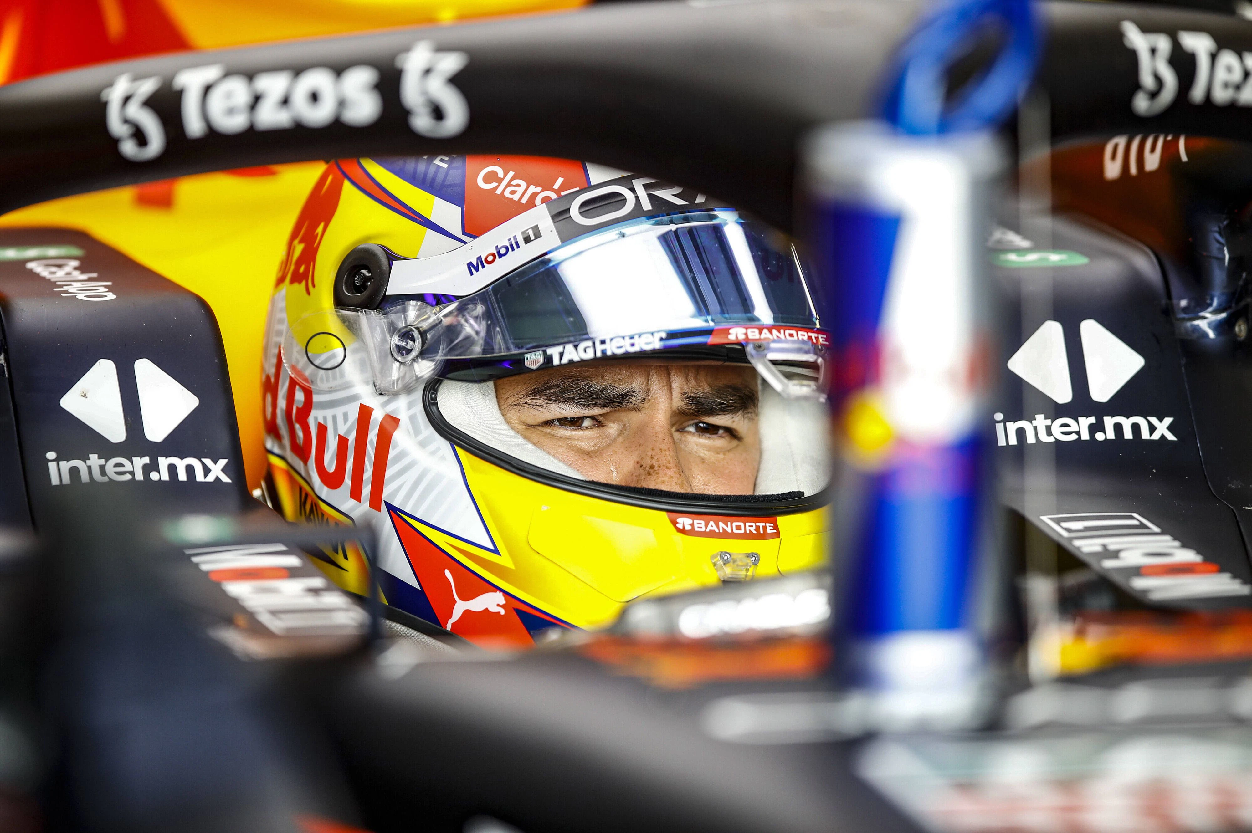 Red-Bull-Pilot Sergio Perez zeigte sich besorgt. 