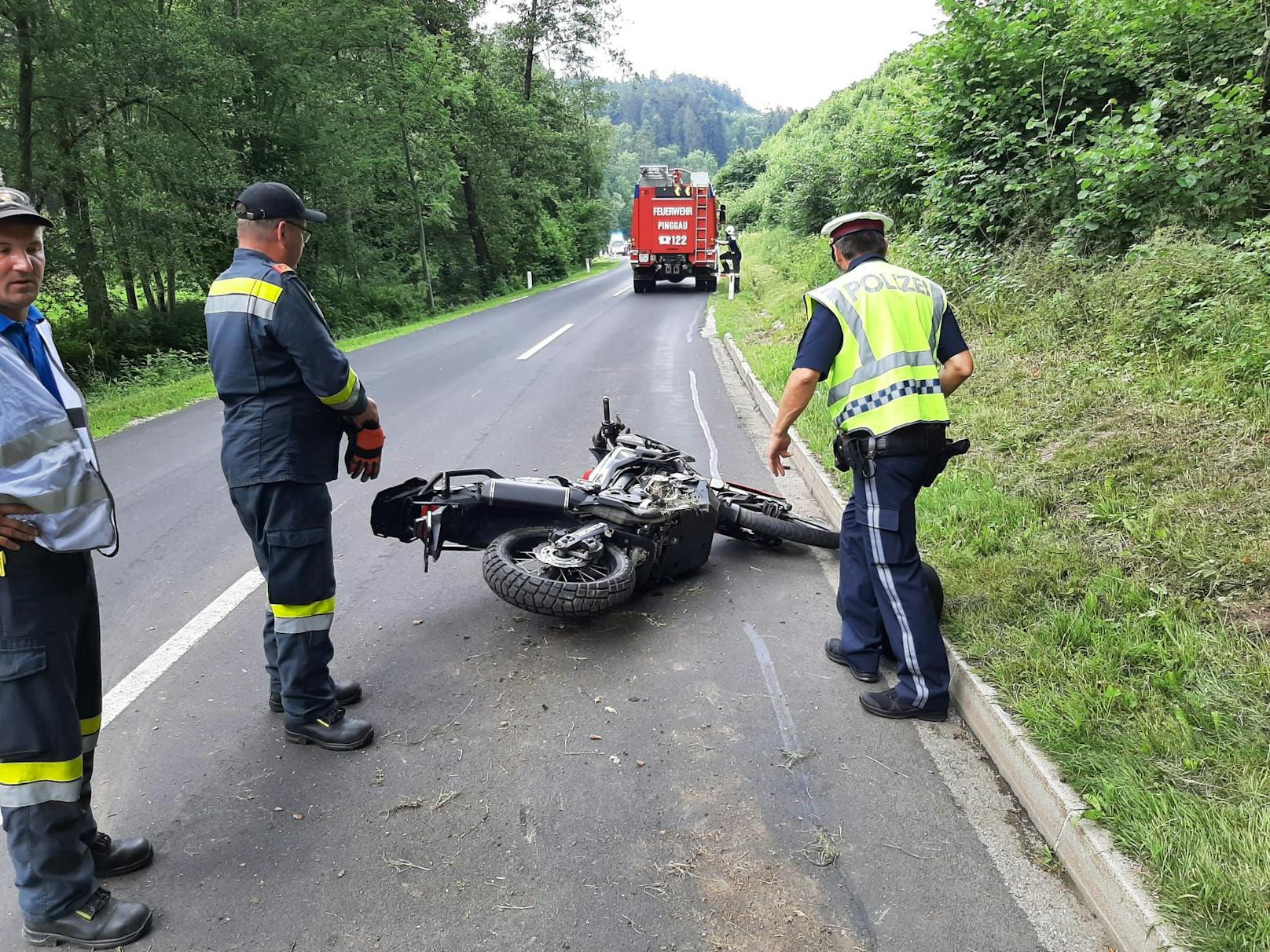 Im Raum Pinggau wurden bei drei Unfällen insgesamt sieben Personen teilweise schwer verletzt.