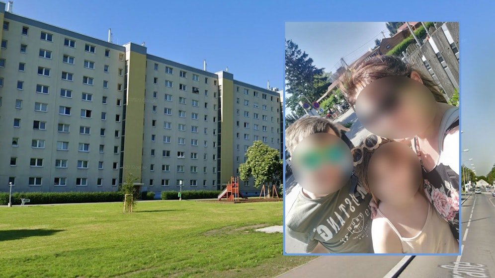 Die dreiköpfige Familie wartet seit sechs Monaten auf die Wohnung der verstobenen Oma.