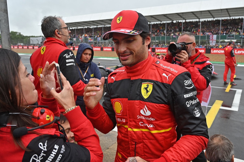 Carlos Sainz kann in Doha nicht starten.