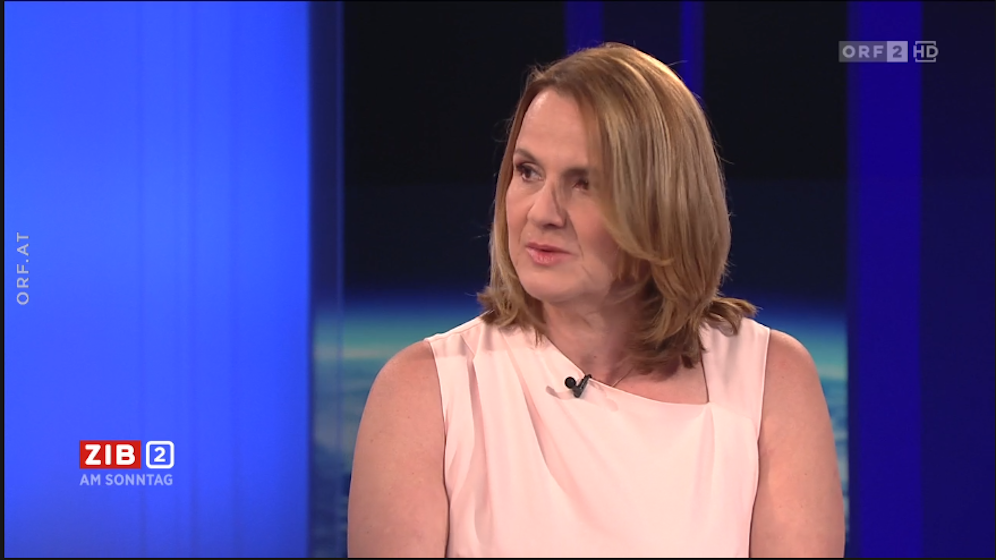 Dagmar Belakowitsch (FPÖ) gab sich im ZIB2-Interview betont aggressiv.&nbsp;