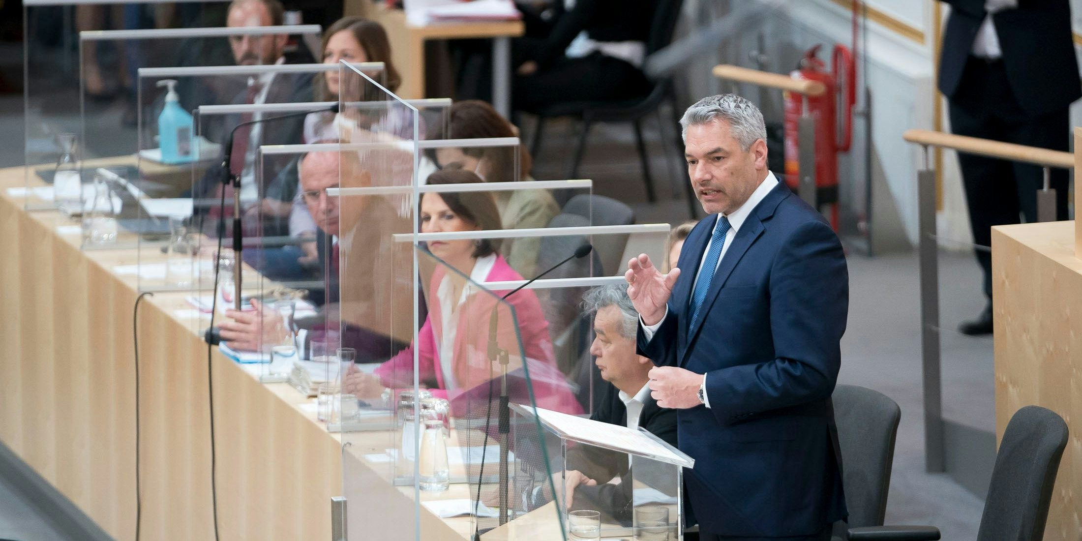 Zum Finale vor der Winterpause steht eine Fragestunde mit Bundeskanzler Karl Nehammer auf den Programm.