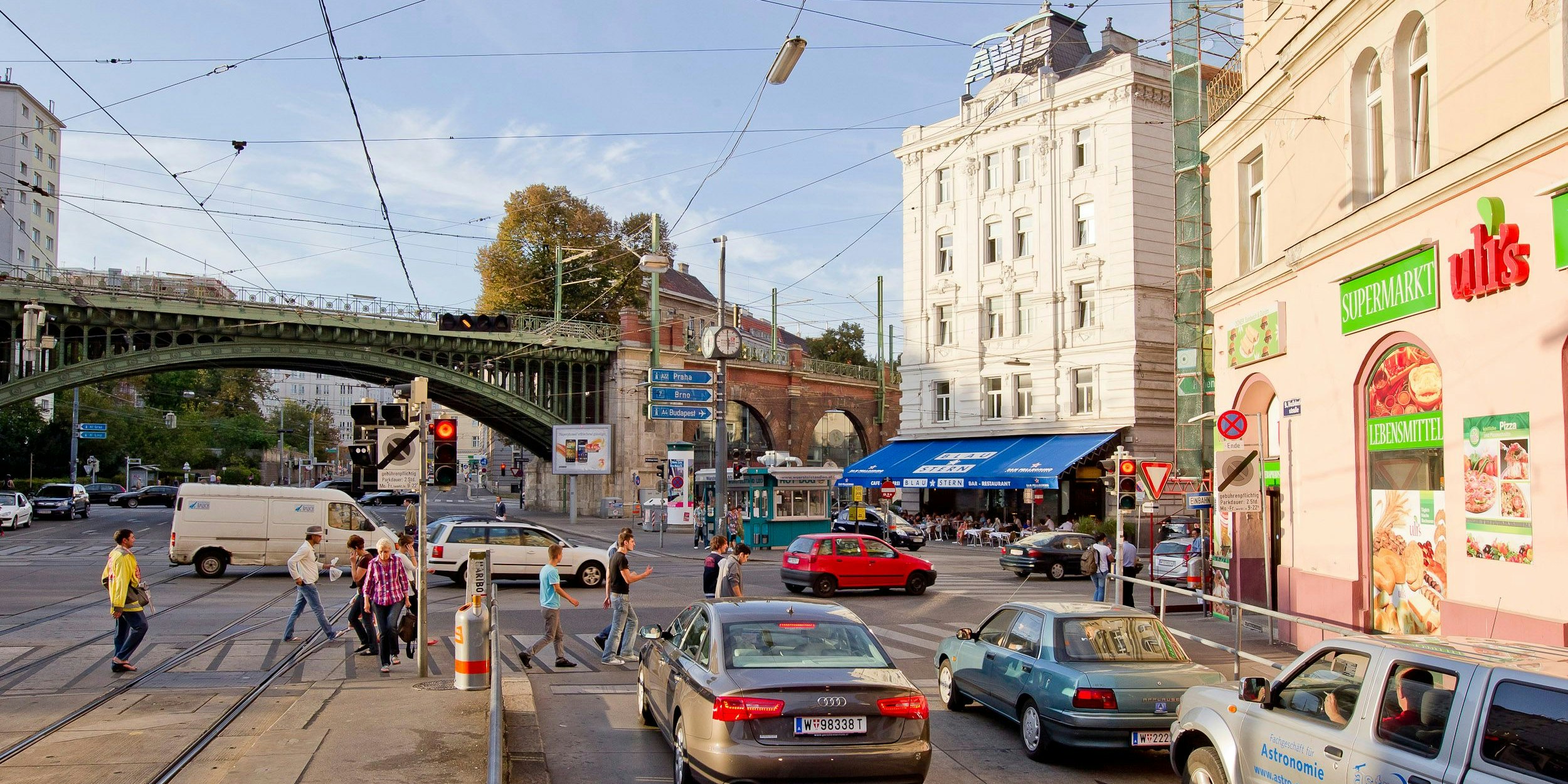 In der Nähe der U6-Station Nußdorfer Straße kam es zur Schlägerei.