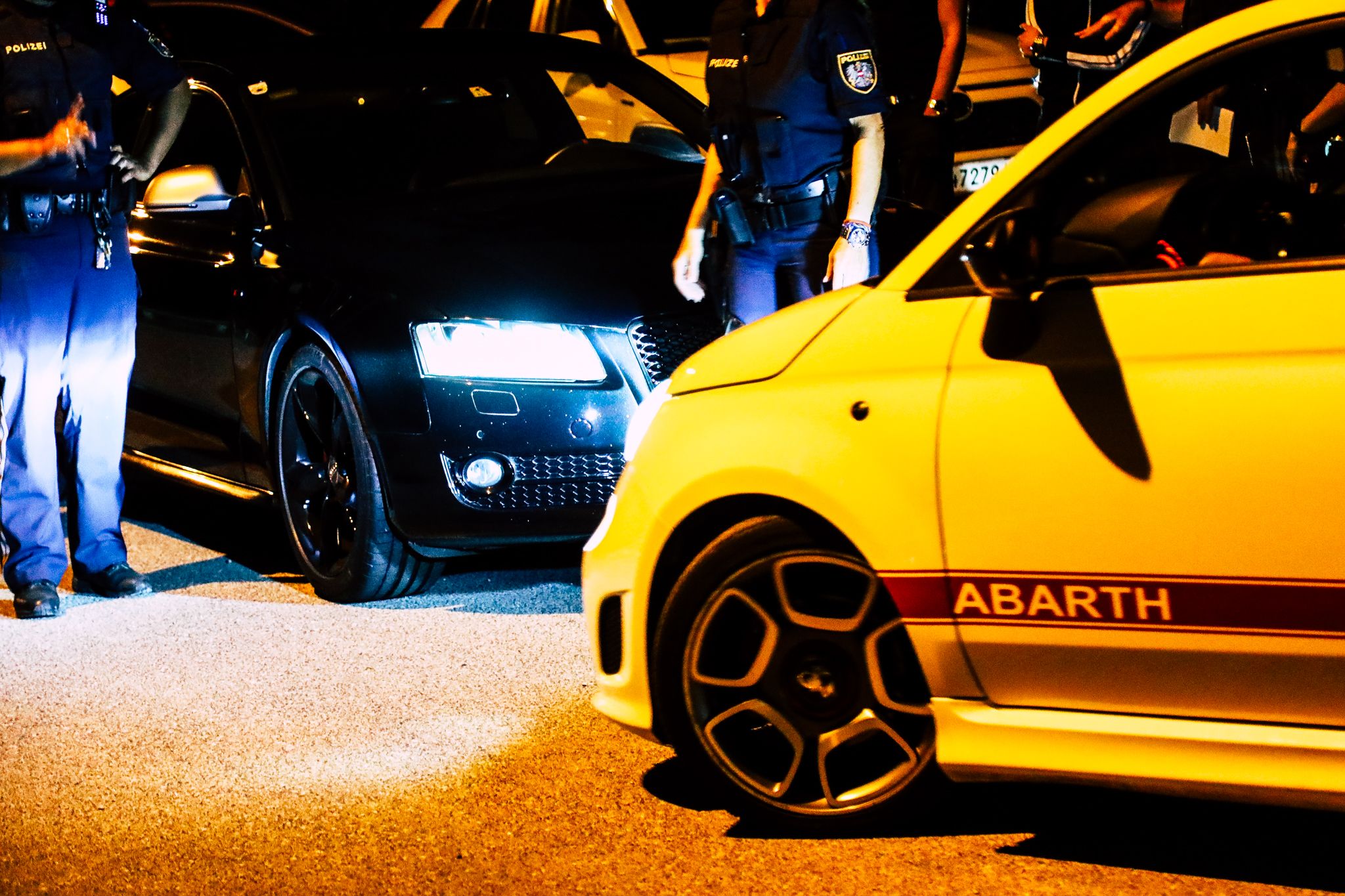 Schwerpunktaktion gegen rücksichtslose Raser und Tuning-Fans in Wien-Favoriten