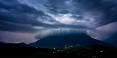 Gewitter krachen in Österreich – hier wird es heftig