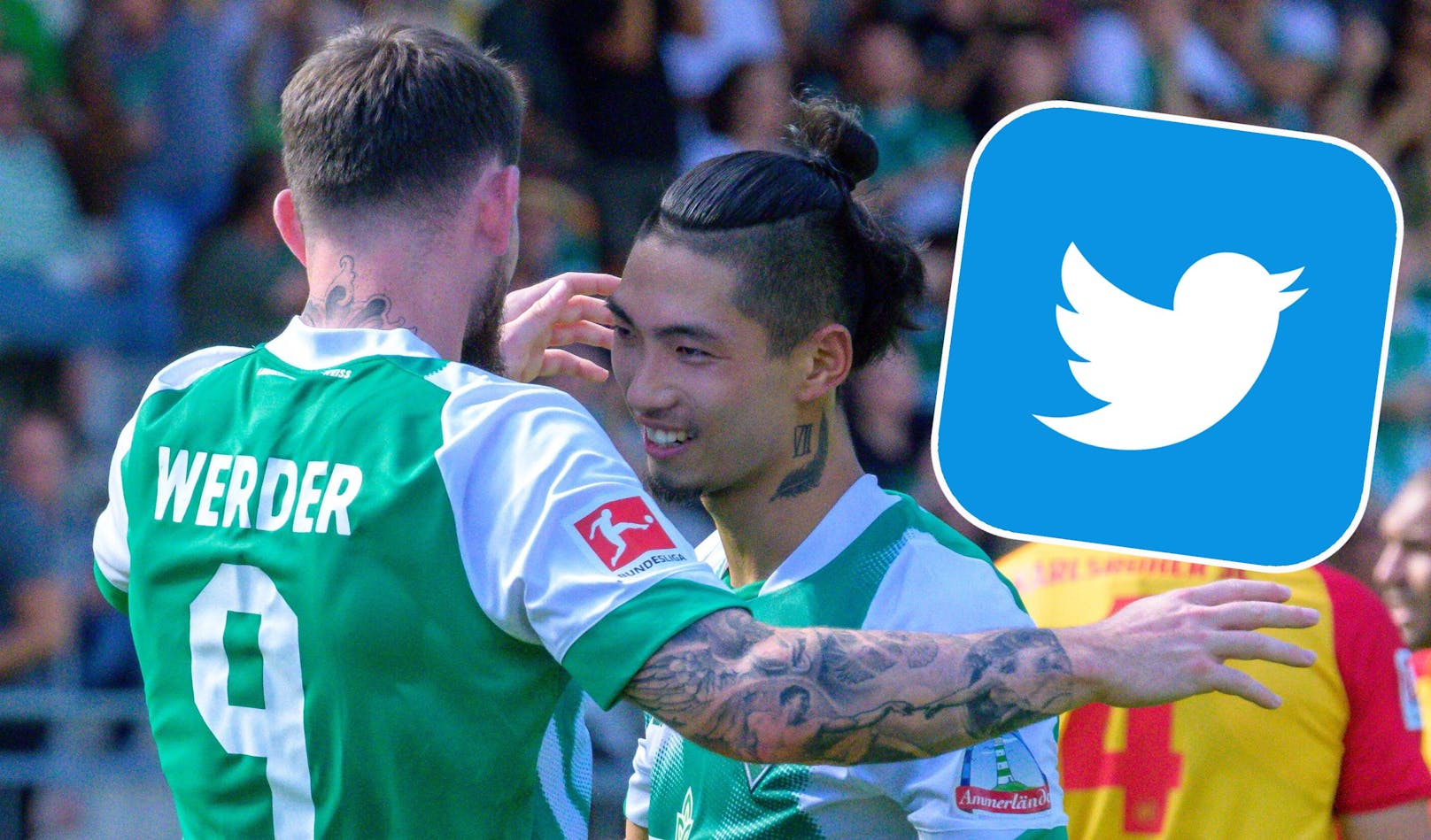 Die FPÖ ist empört über einen Tweet von Werder Bremen.