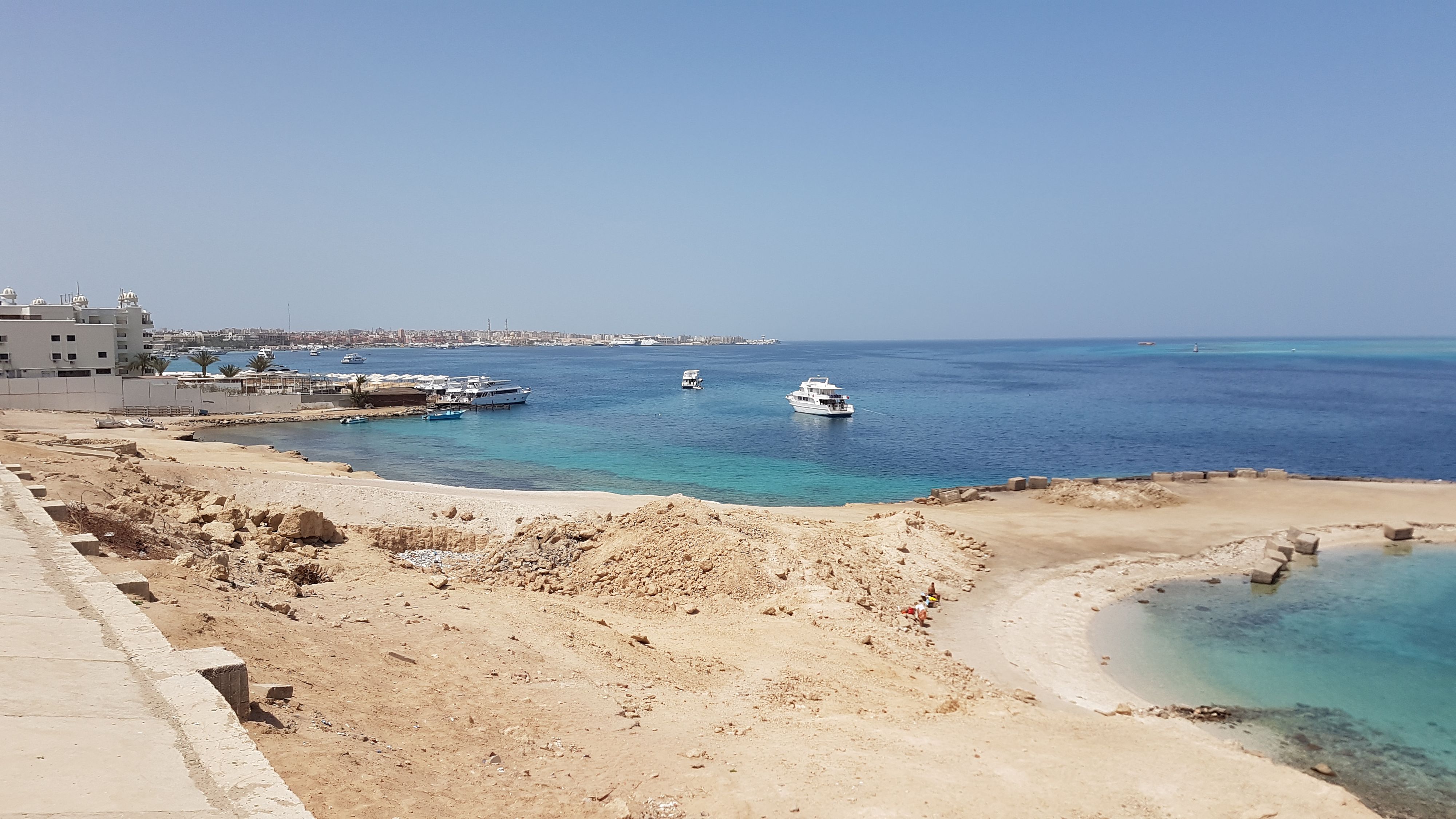 Leere Strände in Hurghada - hier ein Archivfoto. Nach den Hai-Attacken ist das Baden verboten.