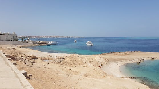 Leere Strände in Hurghada - hier ein Archivfoto. Nach den Hai-Attacken ist das Baden verboten.
