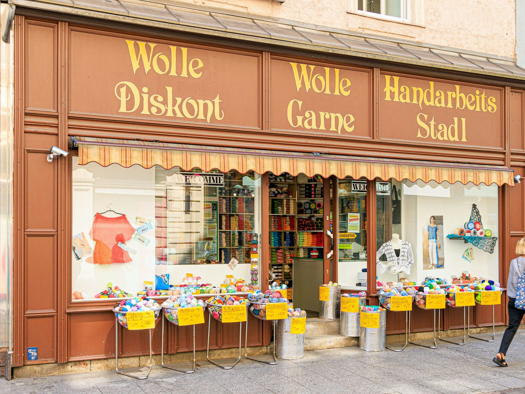 Den "Handarbeitsstadl" in Linz gibt es seit fast 40 Jahren.