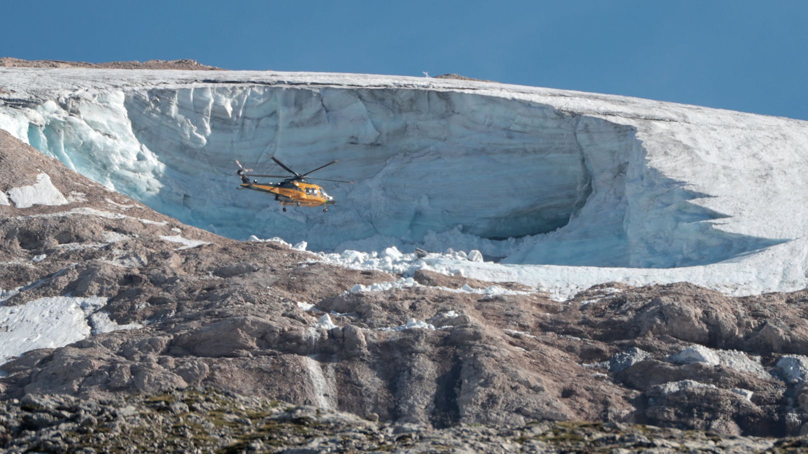 Der Gletschersturz in den Dolomiten forderte elf Todesopfer.