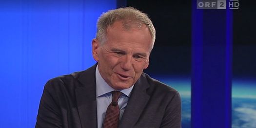 Vollkommen perplex von der Antwort des steirischen Landeshauptmanns: ORF-Moderator Armin Wolf.