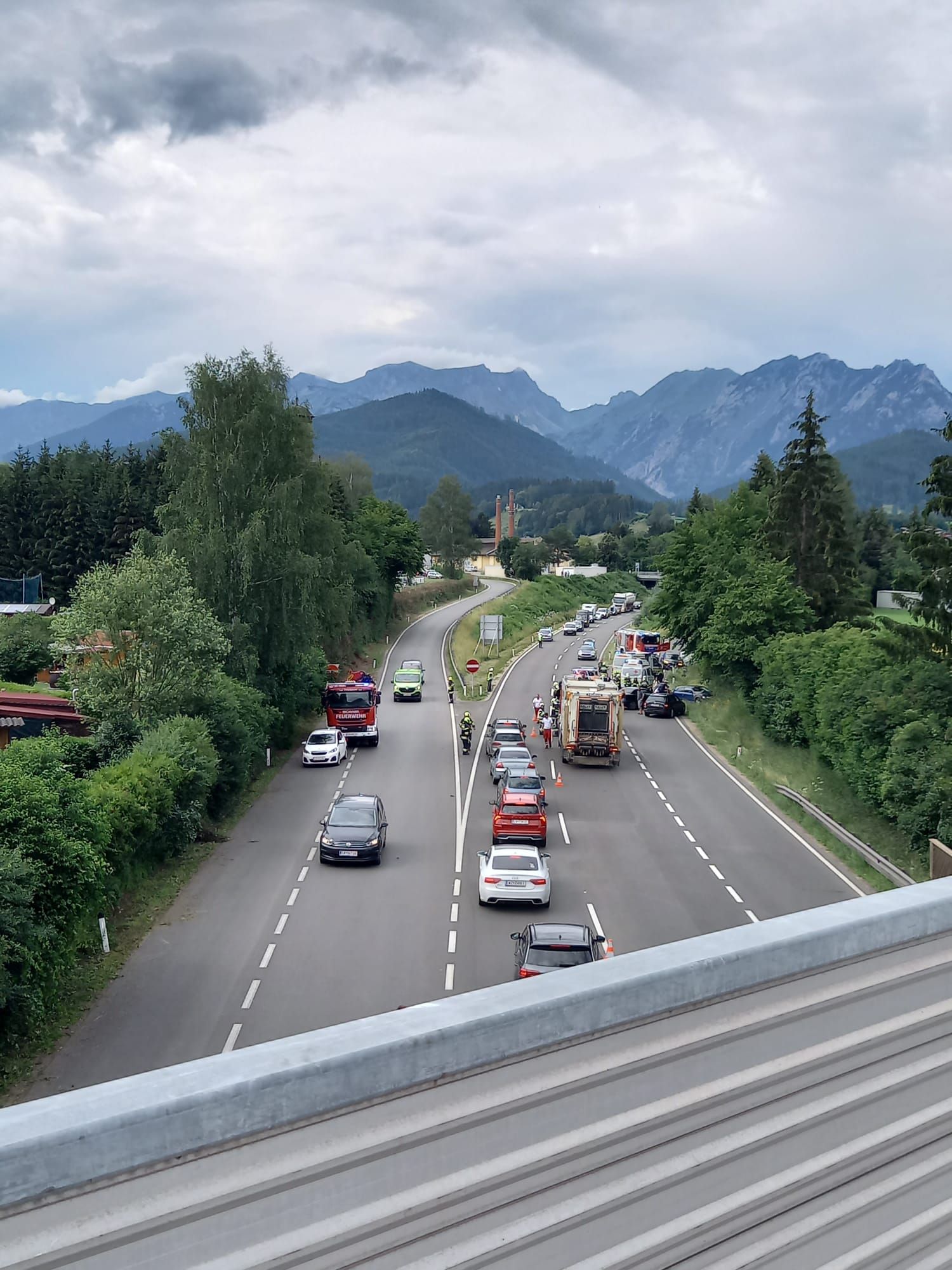 In Trofaiach (Bezirk Leoben) ist es am Montag zu einem Verkehrsunfall gekommen.