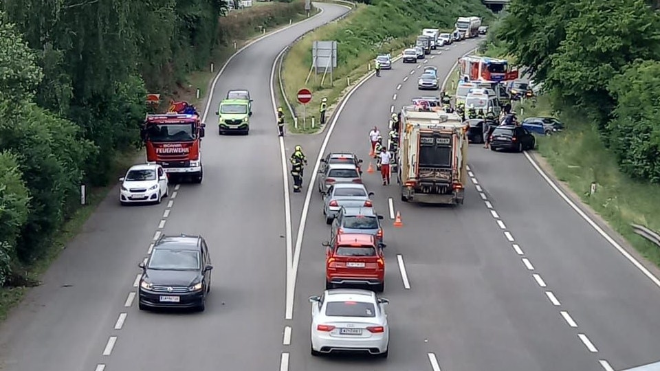 Crash bei Trofaiach