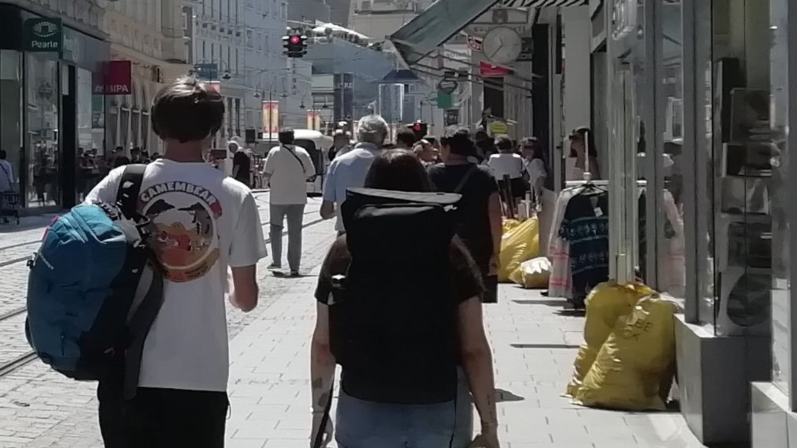 Ein Rundgang auf der Linzer Landstraße am Dienstag ergab: 12 Geschäfte auf Personalsuche.