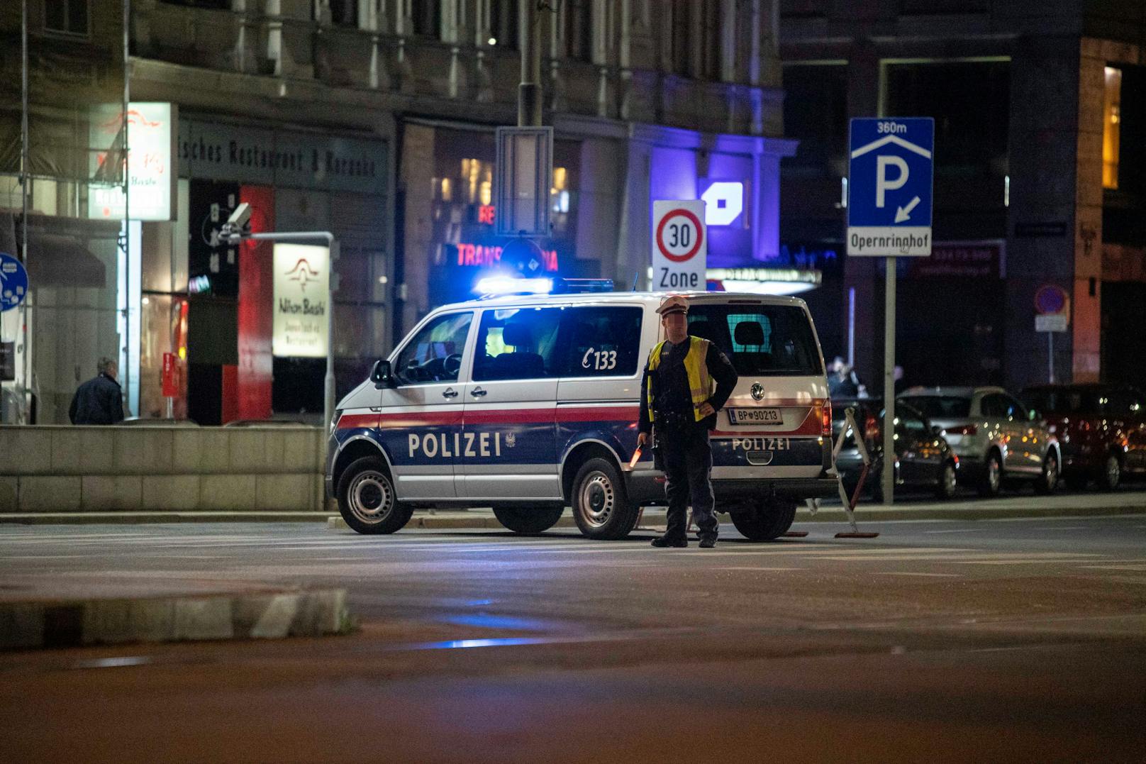 Die Wiener Polizei eilte am Mittwoch nach Leopoldstadt.&nbsp;