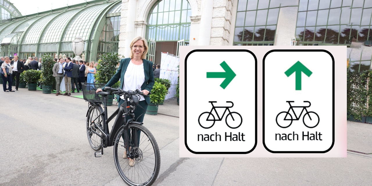 Heute.at - Neue Verkehrszeichen da – Radler dürfen bei Rot abbiegen