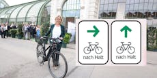 Neue Verkehrszeichen da – Radler dürfen bei Rot abbiegen