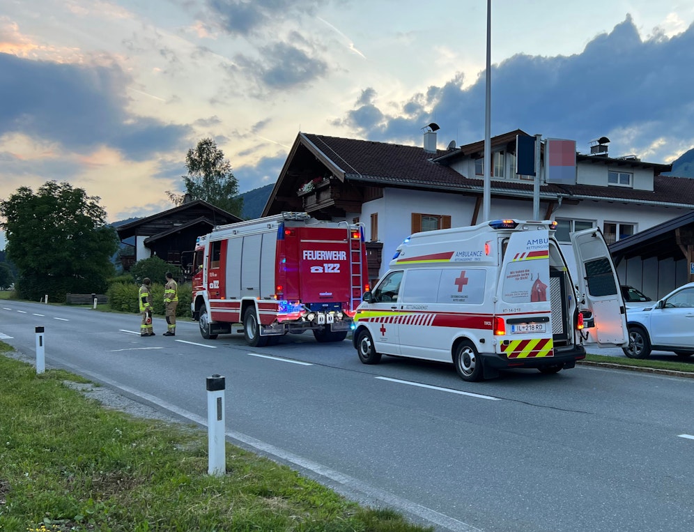 Explosion mit Verletzten in Kössen -fotocredit : ZOOM.TIROL                            
