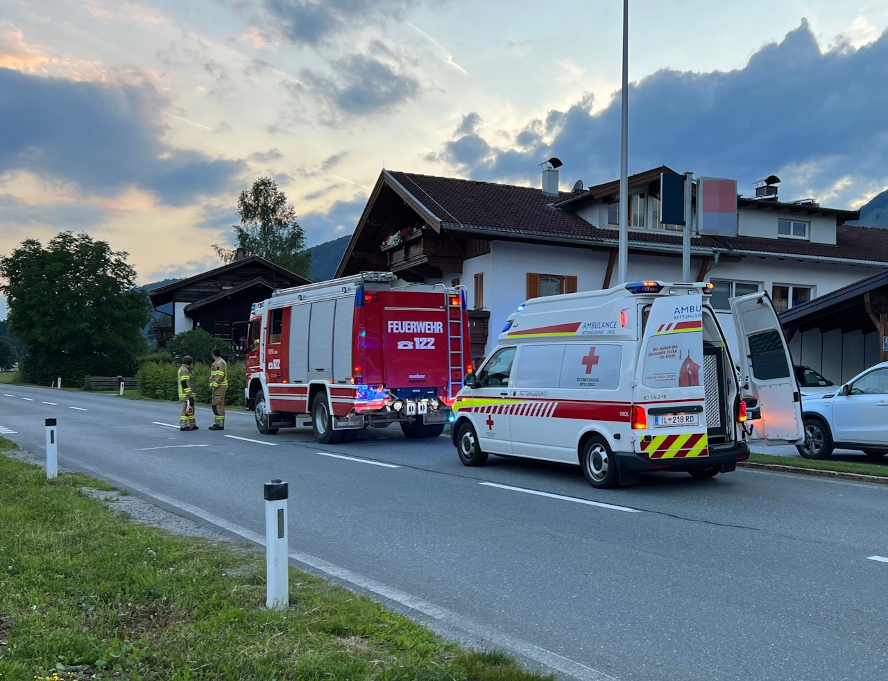 Heute.at - 2 Schwerverletzte nach Explosion bei Grillabend