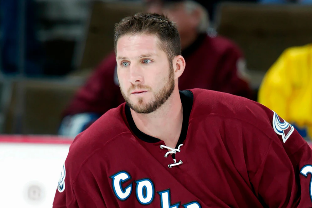 Bryan Marchment 2003 im Trikot der Colorado Avalanche.