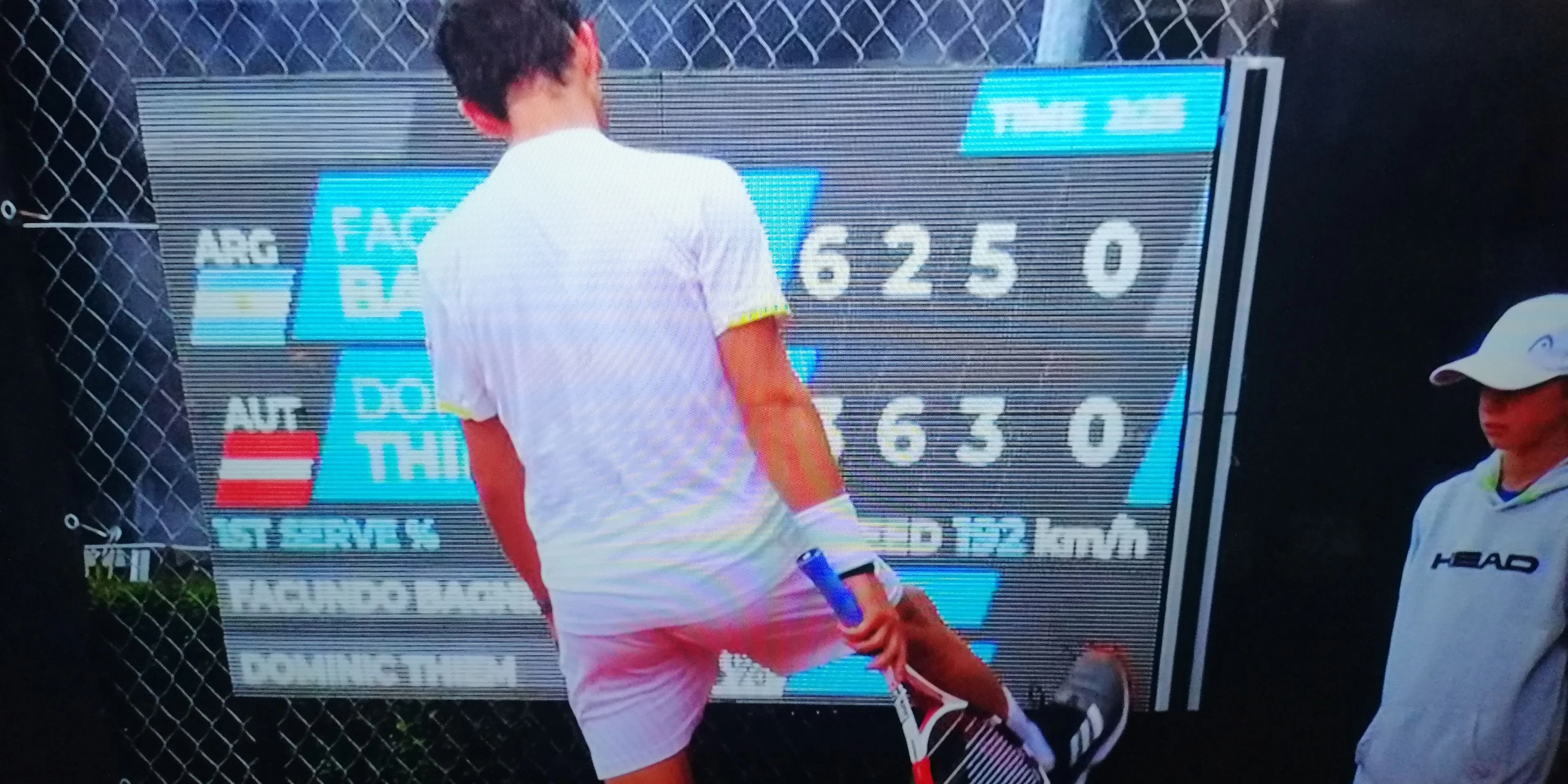 Dominic Thiem ist frustriert