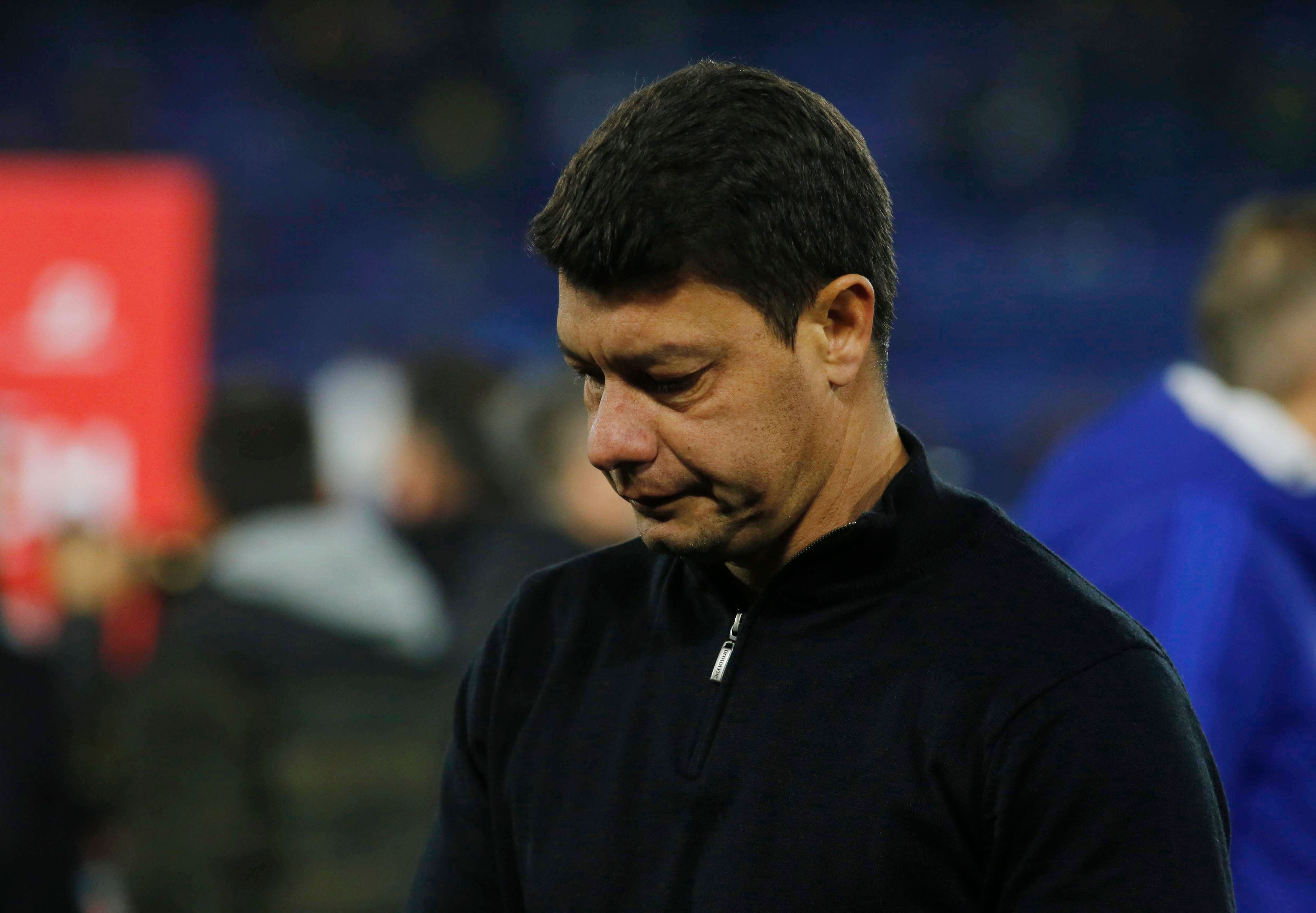 Trainer Sebastian Battaglia wurde von den Boca Juniors an der Tankstelle rausgeworfen. 