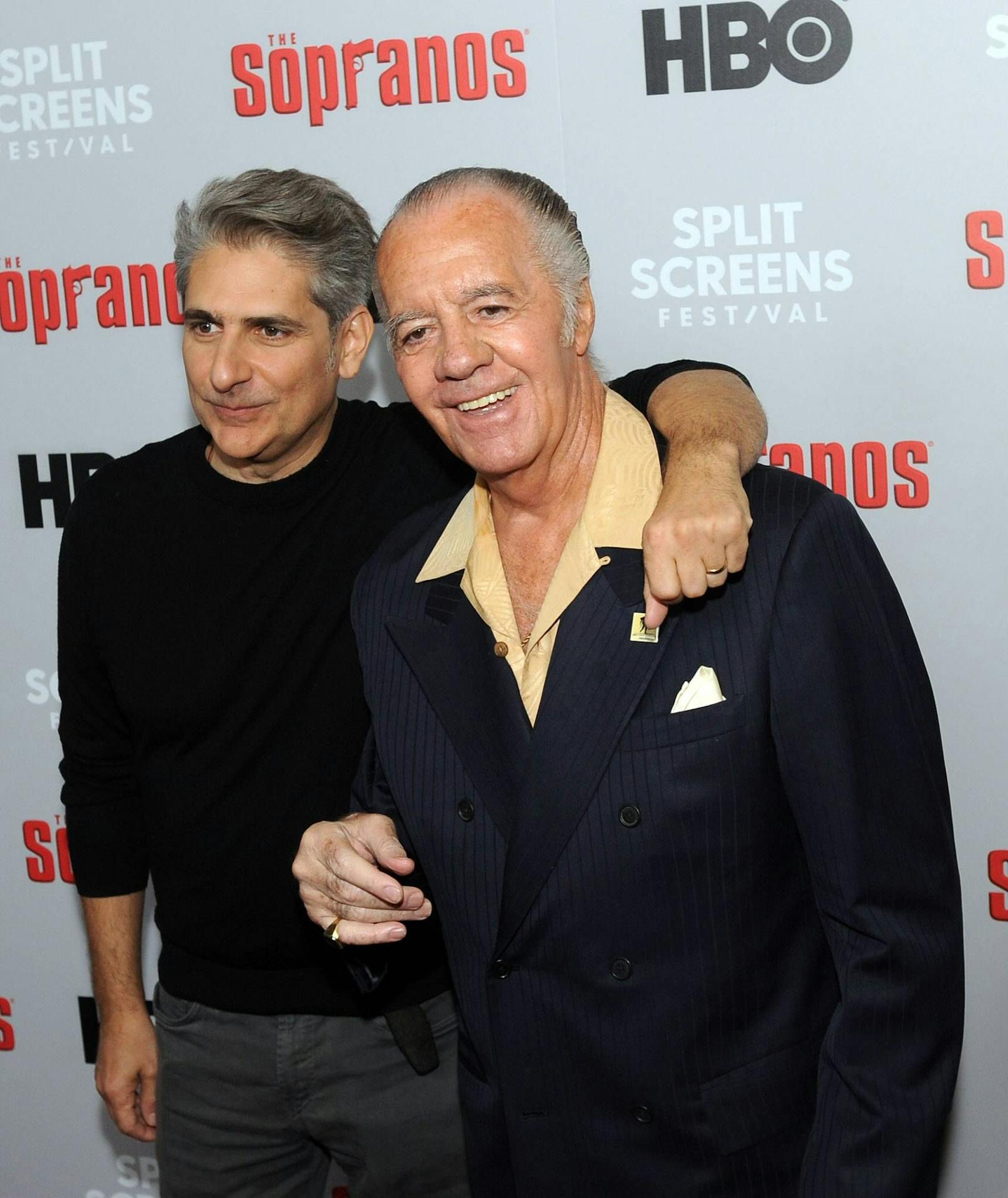 Michael Imperioli und Tony Sirico beim 20-jährigen Jubiläum der "Sopranos" (2019)