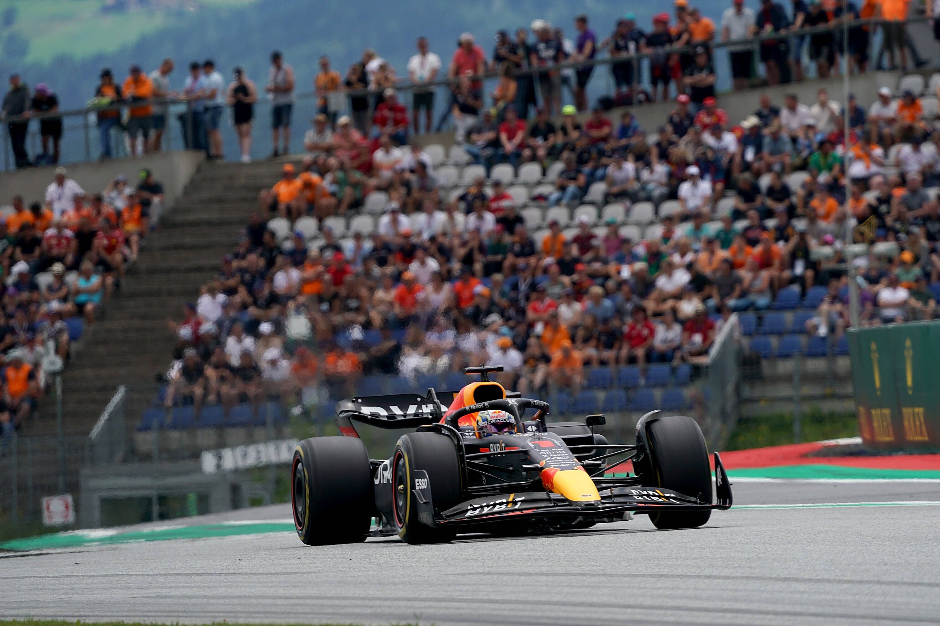 Red-Bull-Pilot Max Verstappen in Spielberg. 