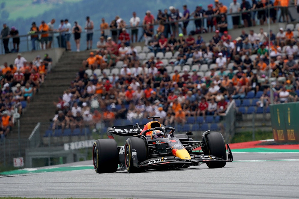 Red-Bull-Pilot Max Verstappen in Spielberg. 