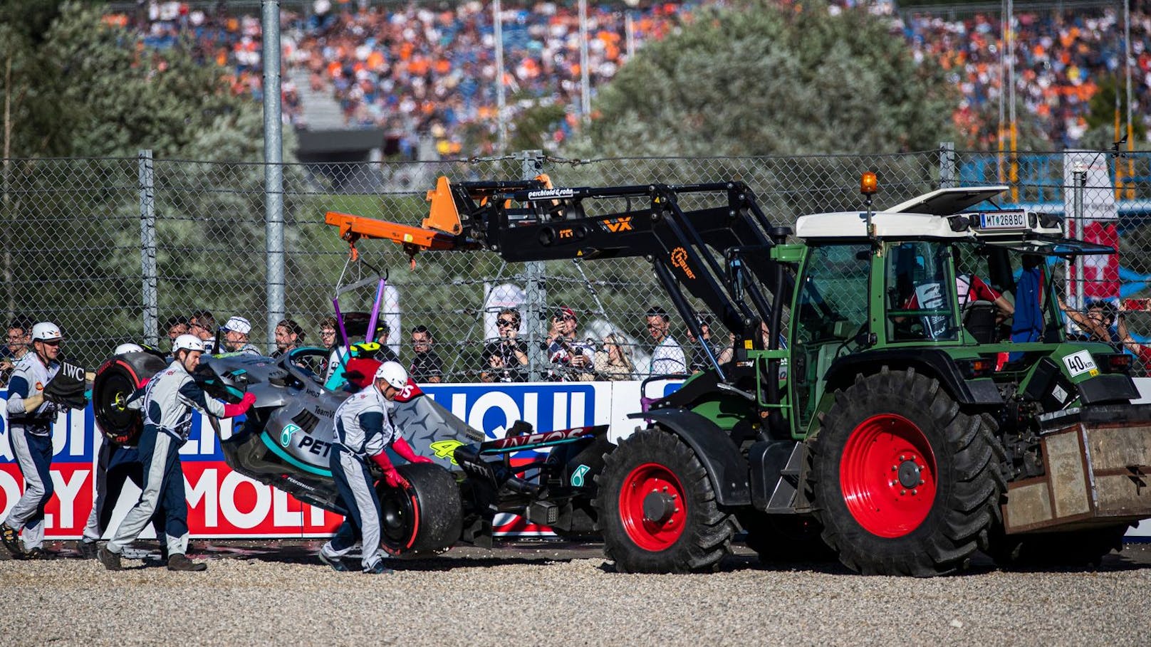 Formel-1-Action in Spielberg