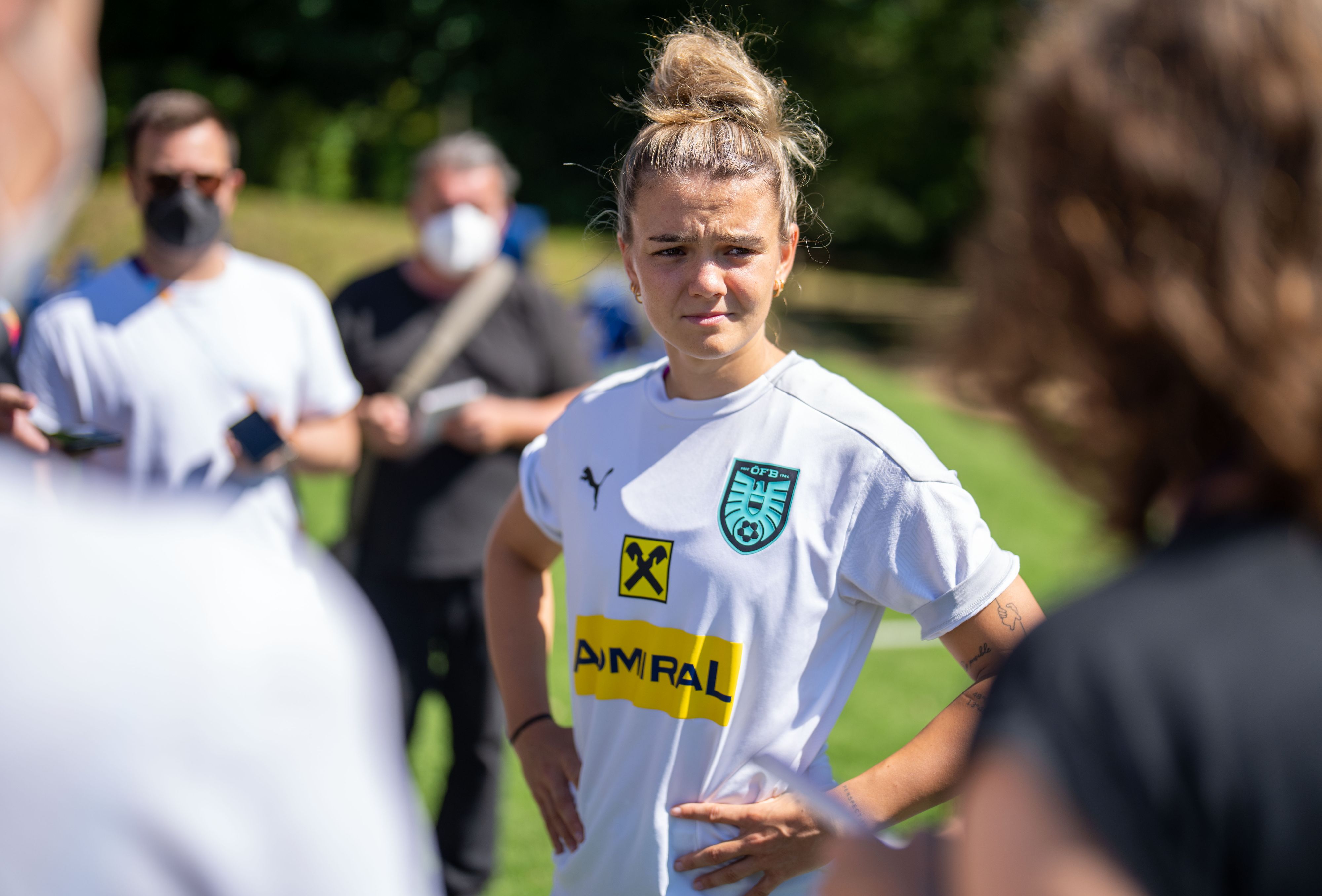 Laura Wienroither wurde im ÖFB-Teamcamp positiv auf das Coronavirus getestet. 
