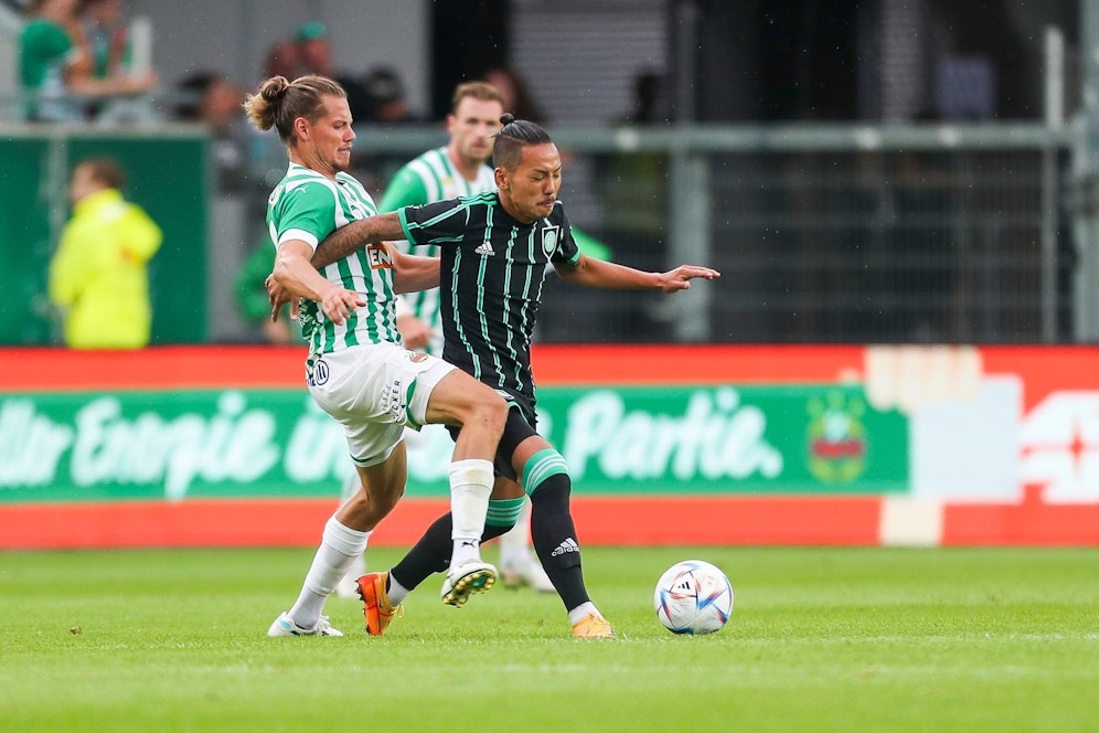 Rapid holte im letzten Testspiel der Sommervorbereitung ein 3:3-Remis gegen Celtic. 