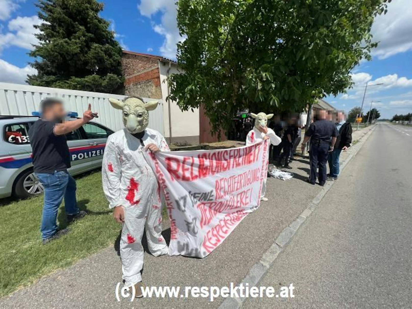 Verein protestiert gegen Schächten in NÖ.