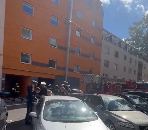 Ein Großaufgebot der Feuerwehr war im Einsatz.