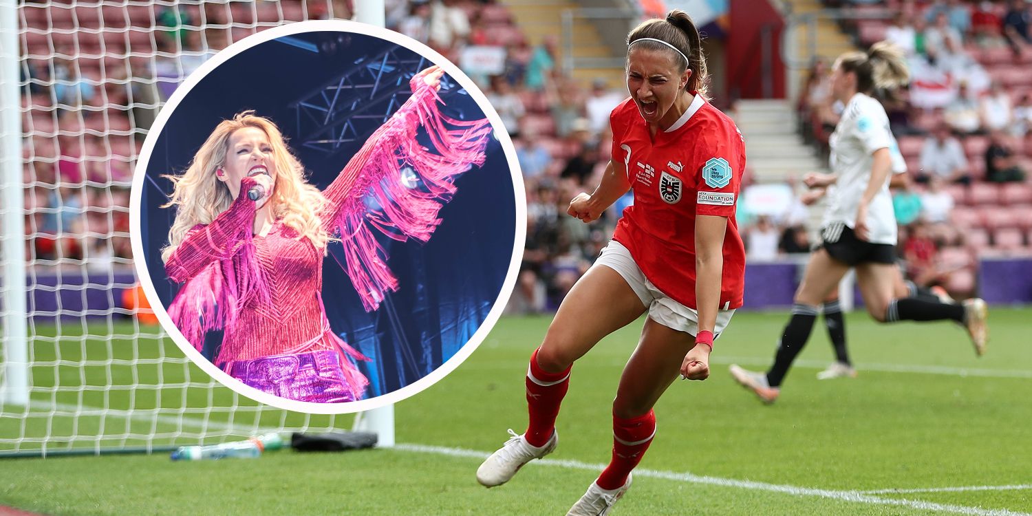 Nicht verwandt: EM-Torschützin Katharina Naschenweng und Sängerin Melissa Naschenweng.