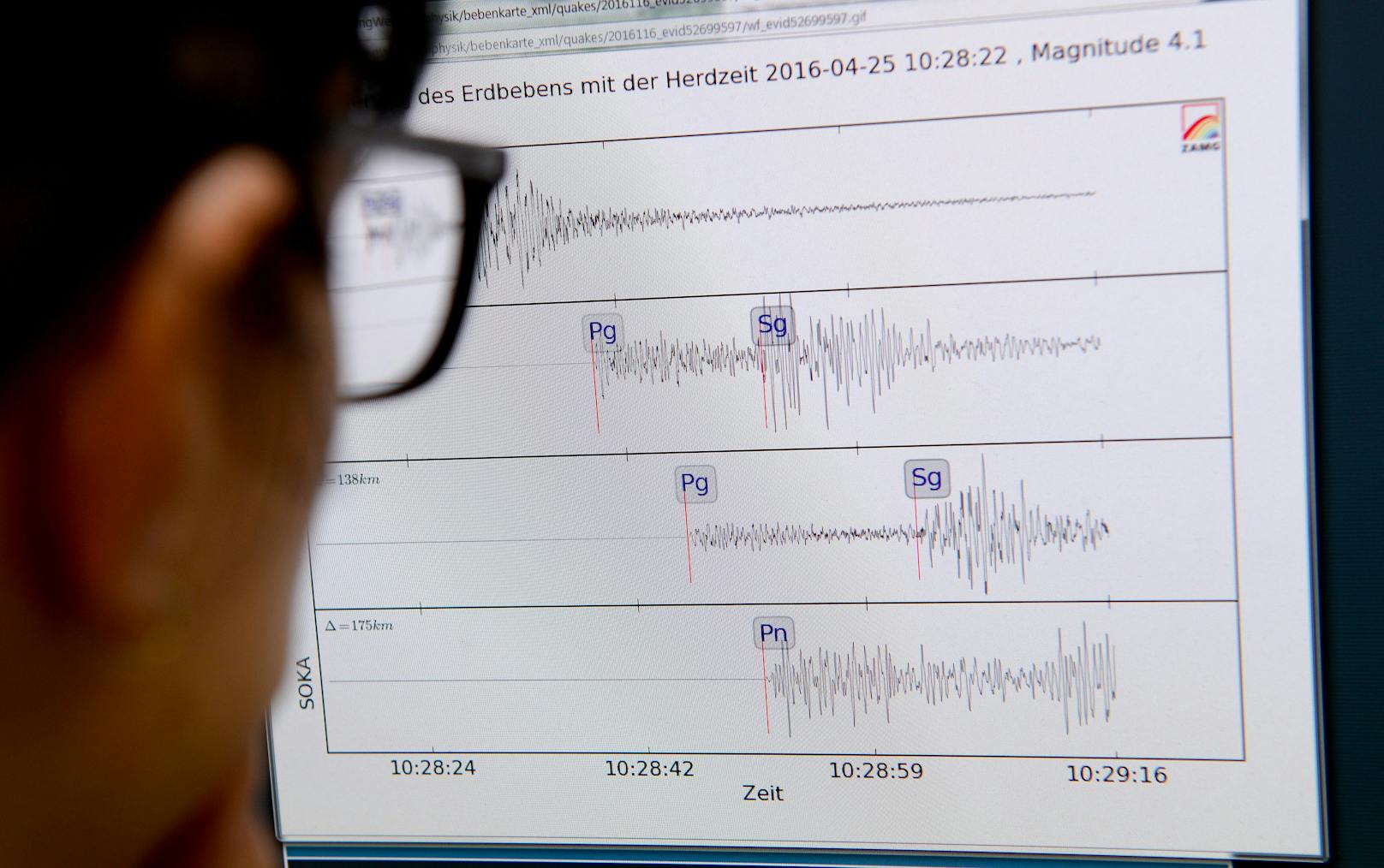 Laut Zentralanstalt für Meteorologie und Geodynamik (ZAMG) werden jährlich im Schnitt 48 Erdbeben von den Österreichern gemeldet. Symbolbild