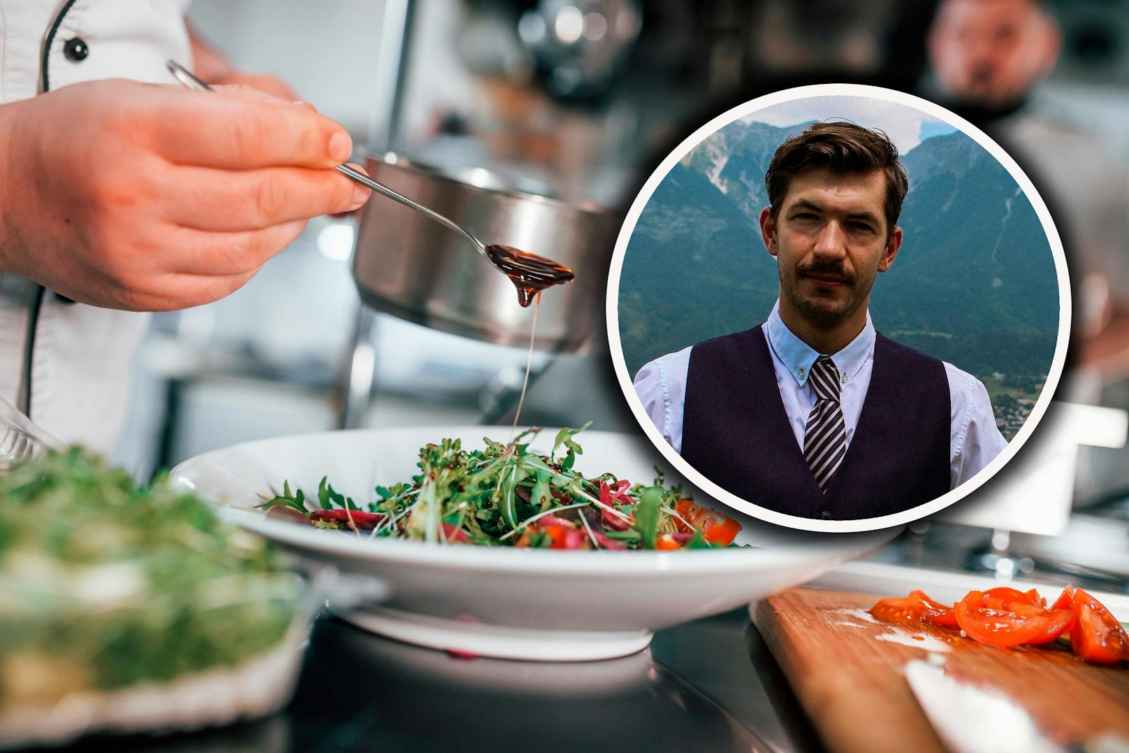 Geht es laut Personalvermittler Peter Mayer, muss ein Koch für eine 48-Stunden-Woche mindestens 2.500 Euro netto verdienen.