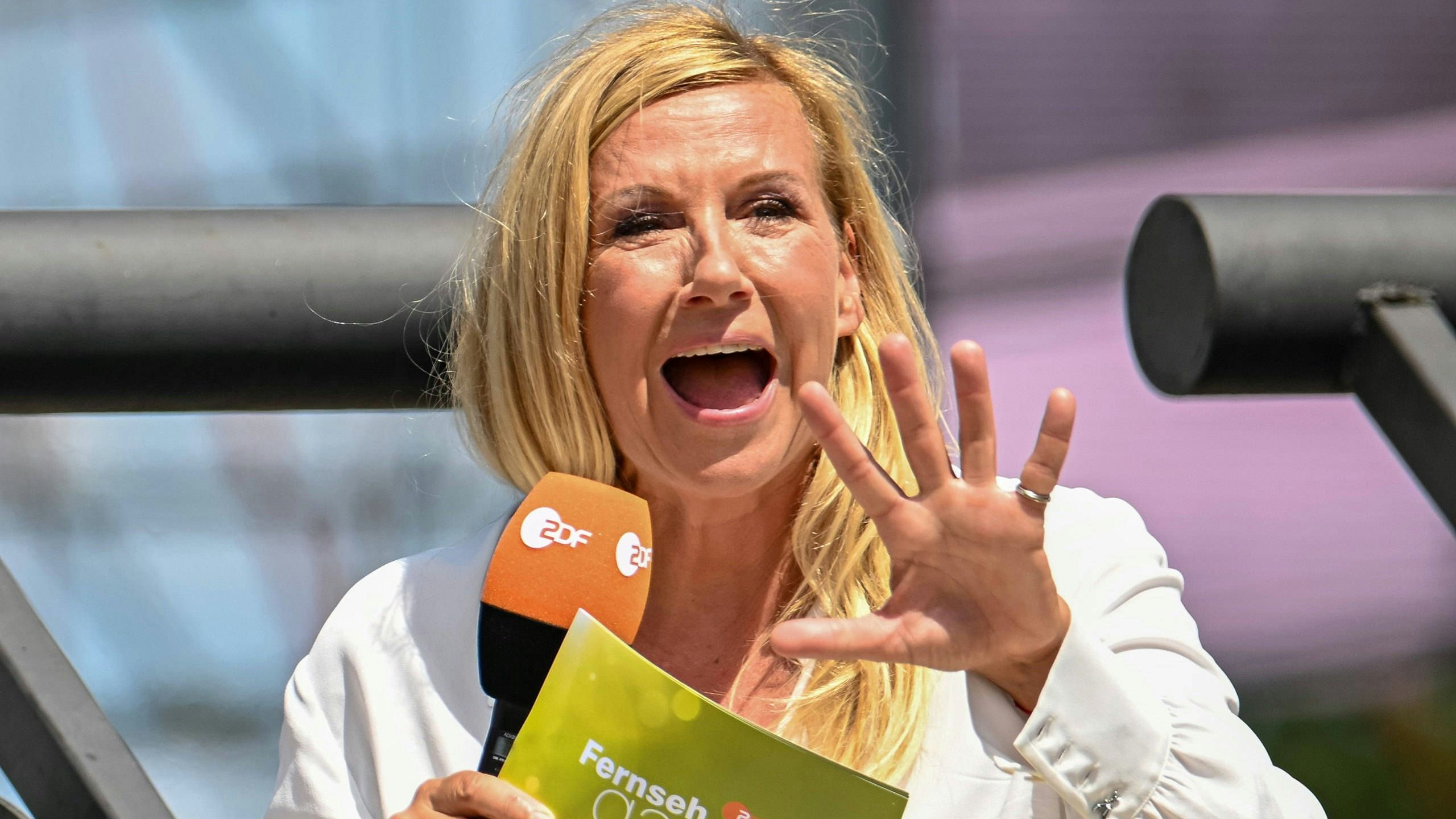 Kiewel ist eigentlich immer gut gelaunt – aber sie kann auch anders.