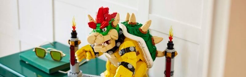 Ab dem 01. Oktober 2022 ist das interaktive Set "Der mächtige Bowser" erhältlich.