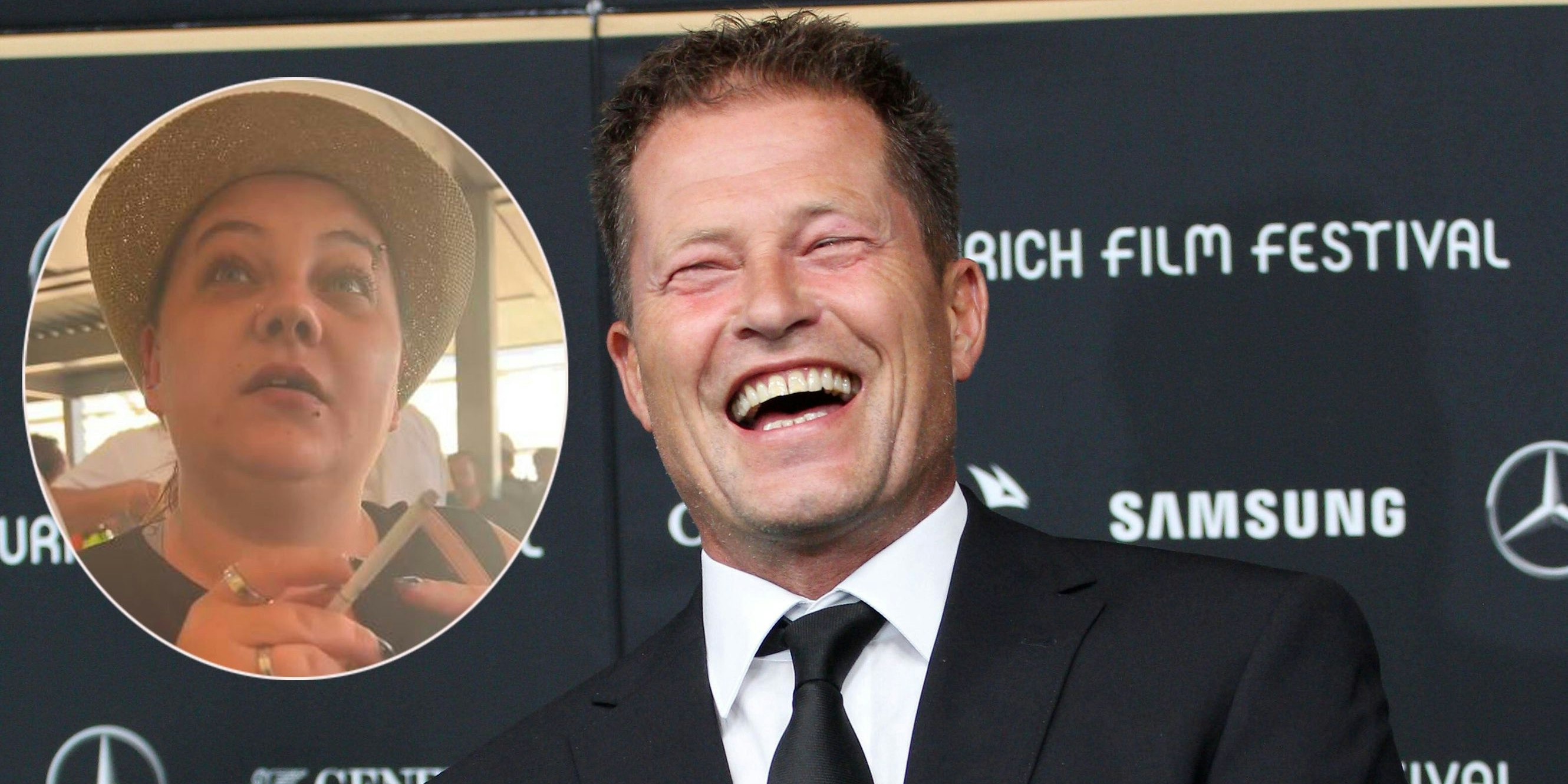 Til Schweiger teilte ein gemeines Video von einem Fan.