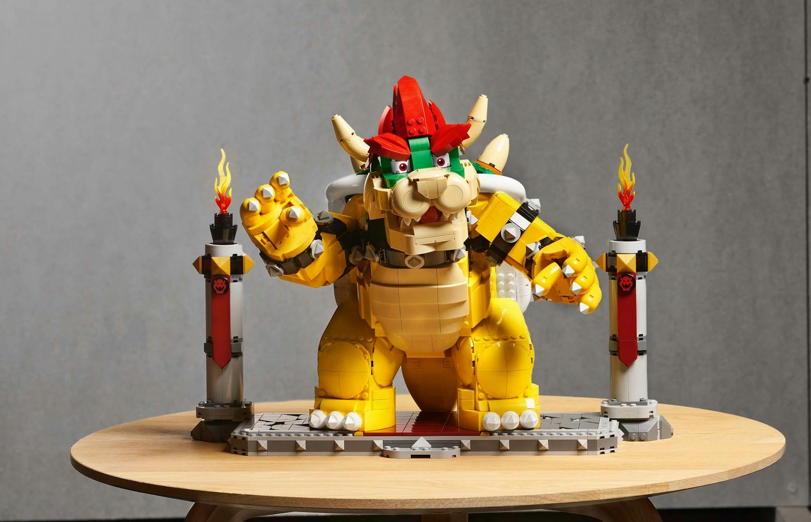 Der mächtige Bowser: Das Set ist das neueste Produkt der Zusammenarbeit der LEGO Gruppe mit Nintendo, die 2020 ihren Anfang nahm.