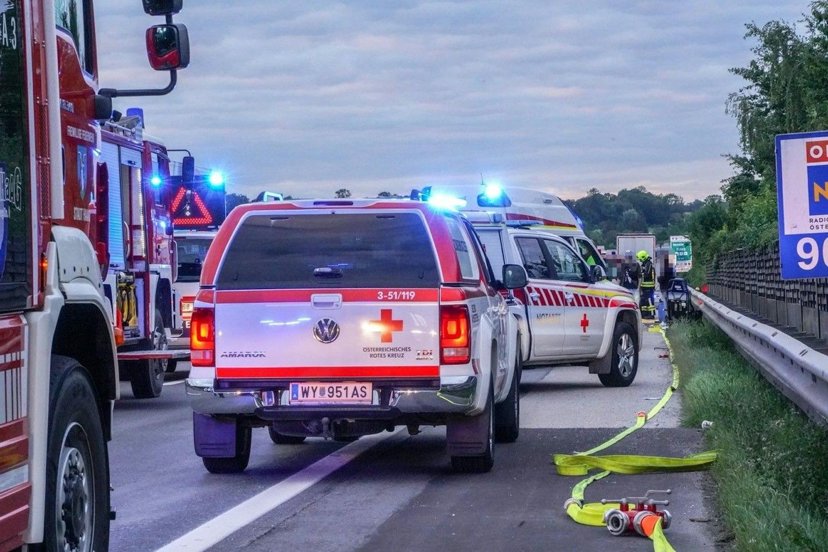 Der folgenschwere Unfall auf der A1