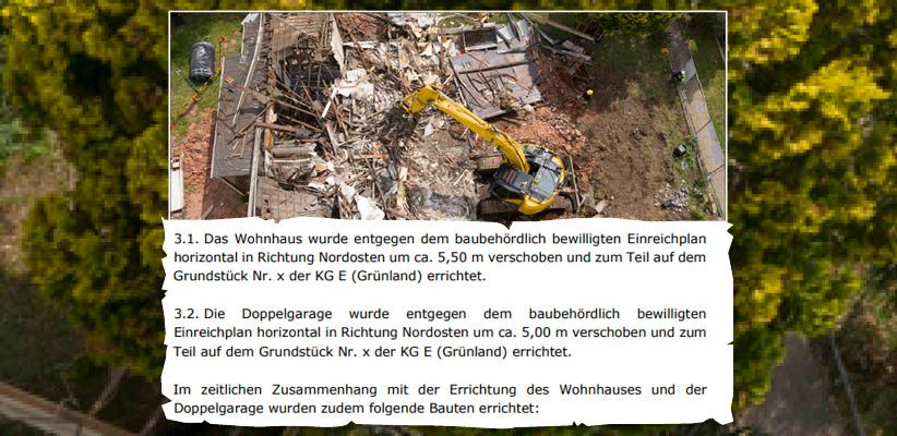 Das Urteil des Verwaltungsgerichtshofs zeigt keine Gnade. Das Haus soll abgerissen werden.